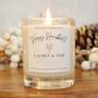 Hanukkah Gift Personalised Scented Candle, thumbnail 1 of 7