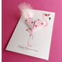 Happy Divorce Day Flamingo Heart Card, thumbnail 4 of 7