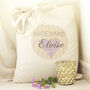Large Personalised Hen Party /Team Bride Bag, thumbnail 8 of 8
