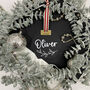 Luxury Personalised Christmas Decoration 2022 Seven, thumbnail 1 of 5