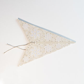 Firework Natural Stone Paper Star Lantern, 7 of 10
