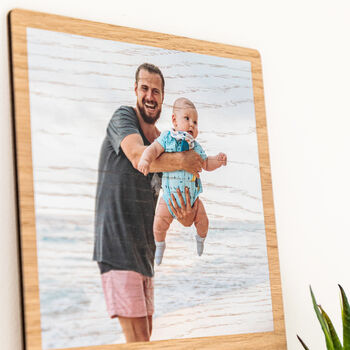 Personalised Wood Photo Print For Wall, 4 of 7
