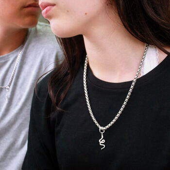 Customisable Unisex Chunky Link Stainless Steel Chain, 8 of 12