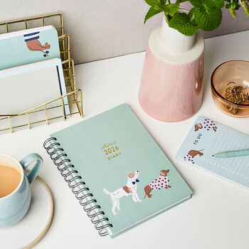 Personalised Dapper Dogs 2026 Diary, 6 of 8
