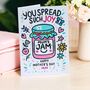 Mum’s Jam – Joyful Mother’s Day Card For Mum, thumbnail 2 of 2