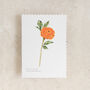 Floral Watercolour Greetings Card, thumbnail 2 of 2