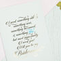 Gold Foil Will You Be My Bridesmaid Card, thumbnail 4 of 5