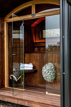 Dapple Shepherd Hut Ultimate Wellbeing Stay With Sauna And Outdoor Shower And Bath, 11 of 11