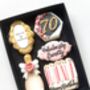 Milestone Birthday Biscuit Gift Box For Her, thumbnail 4 of 7