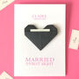Married At First Sight Style Origami Heart Card, thumbnail 5 of 6