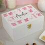 Personalised Bow Storage Box For Girl, thumbnail 2 of 4