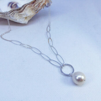 White Pearl Pendant, 5 of 6