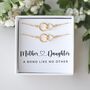 Mother And Daughter Interlocking Bracelet Set, thumbnail 1 of 6