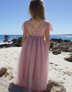 Blossom In Dusty Rose ~ Flower Girl | Party Dress, 6 of 6