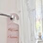 Personalised Bridal Door Hanger Double Sided, thumbnail 2 of 5