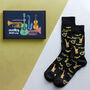 Personalised Men's Jazz Socks In A Box, thumbnail 1 of 6