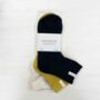 Pack Of Three Frilled Cuff Solesmith Socks, thumbnail 2 of 10