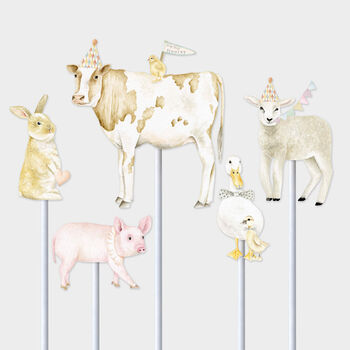 Farm Cake Topper Set, 2 of 2