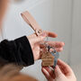 Personalised His And Hers New Home Keyring Gift Set | First Home Housewarming Gift, thumbnail 2 of 8