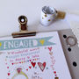 Personalised Engagement Story Card, thumbnail 2 of 2