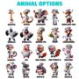 Personalised Chef Toon Animal Gift Collection, thumbnail 2 of 12