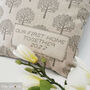 Tree Of Life Fabric Cushion, Personalised New Home Gift, thumbnail 4 of 11