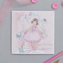 Personalised Ballerina Birthday Card, thumbnail 1 of 7