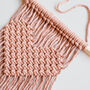 D.I.Y. Macramé Wall Hanging Kit, thumbnail 4 of 6