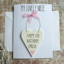 personalised 1st birthday card by country heart notonthehighstreetcom