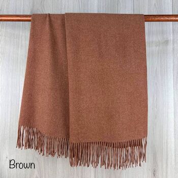 Gift Boxed Cashmere Blend Scarf And Forest Tree Scarf Set, 2 of 8