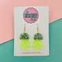 New Jellyfish Glitter Earrings *More Colours Available*, thumbnail 6 of 8