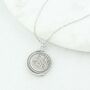 Dates 1928 To 1967 Sixpence Spinner Necklace, thumbnail 1 of 12