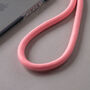 Baby Pink Phone Strap Universal Crossbody Rope Lanyard, thumbnail 3 of 3