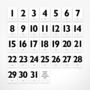 Educational Perpetual Calendar Flashcards, thumbnail 10 of 11