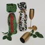 21st Fabric Wine Bottle Gift Bag With Ribbon, thumbnail 6 of 11