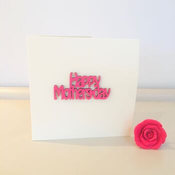 3D Mother's Day Card ~ Handmade, 2 of 5