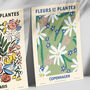 Fleurs Et Plantes Copenhagen Artwork Print 50xm X 70cm, thumbnail 3 of 3