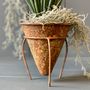 Rusted Verdigris Planter On Stand Ltzaf088, thumbnail 1 of 3