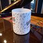 Piano And Musical Note Mug – 11oz Glossy | Beat It, thumbnail 3 of 5