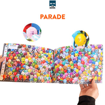 Personalised Dad And Child Photo Gift Book ‘Wonder Where’s Dad And Child?’, 7 of 10