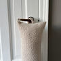 Sherpa Fluffy Sheep Door Draught Excluder Cream, thumbnail 2 of 4
