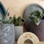 Personalised Concrete Planter With Plant, thumbnail 7 of 7