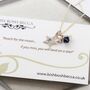 Good Luck Charm Necklace In Sterling Silver, thumbnail 2 of 9