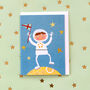 Mini Astronaut Greetings Card, thumbnail 5 of 5