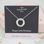 Eight Rings For Eight Decades 80th Birthday Necklace, thumbnail 1 of 8