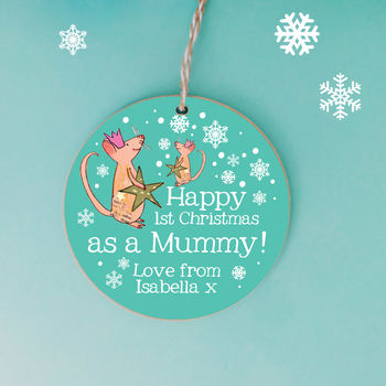 Personalised First Christmas As A Mummy, 2 of 4