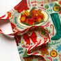 Christmas Foodie Unisex Cotton Apron With Front Pocket, thumbnail 9 of 11