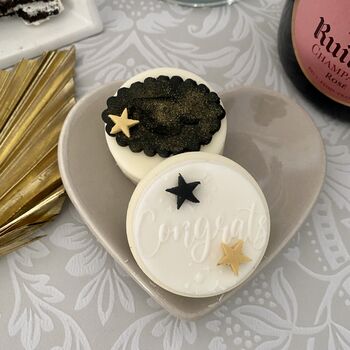 Graduation Personalised Coated Oreo Twin Gift, 9 of 12