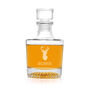 Personalised Elegance Stag Round Glass Decanter, thumbnail 4 of 4