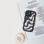 Curvy Striped Phone Case For iPhone, thumbnail 3 of 5